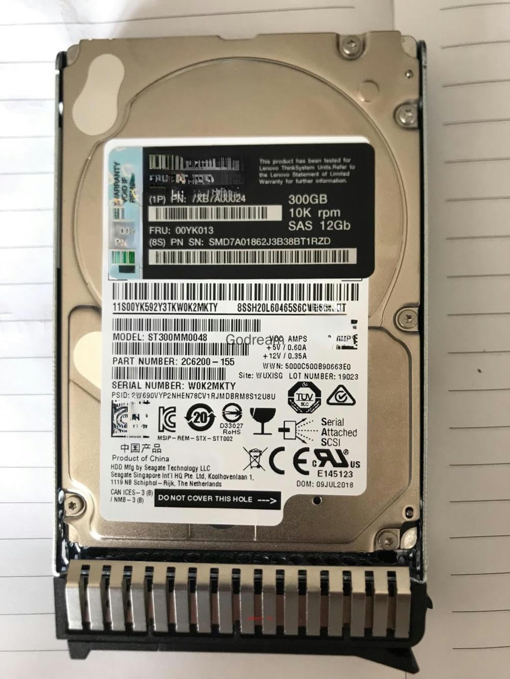 Amazon.in: Buy RKEBK for 7XB7A00024 00YK013 300G 10K 12G SAS